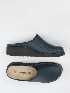 – Clog aus Kalbleder in Dunkel*Berkemann Best