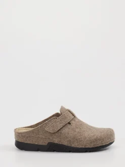 Damen Berkemann – Clogs aus Filz in Beige