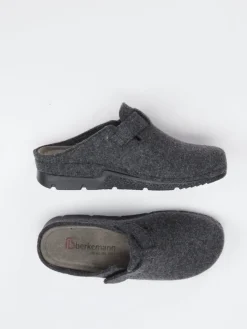 – Clogs aus Filz in Anthrazit*Berkemann Clearance
