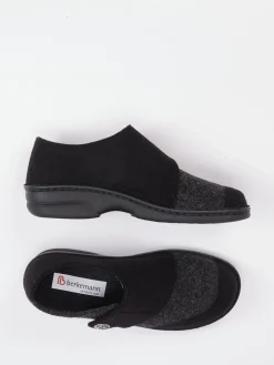 – Hausschuh aus Wolle in Anthrazitgrau*Berkemann