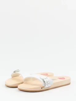 Damen Berkemann – Holz-Pantolette aus Kalbleder