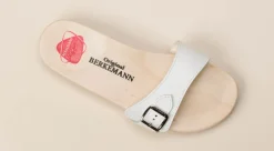 Damen Berkemann – Holz-Pantolette aus Kalbleder