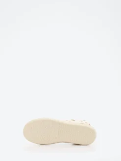 – High-Top Sneaker aus geprägtem Leder beige*Bisgaard