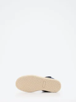 Kinder Bisgaard – High-Top Sneaker aus Kalbleder Dunkel