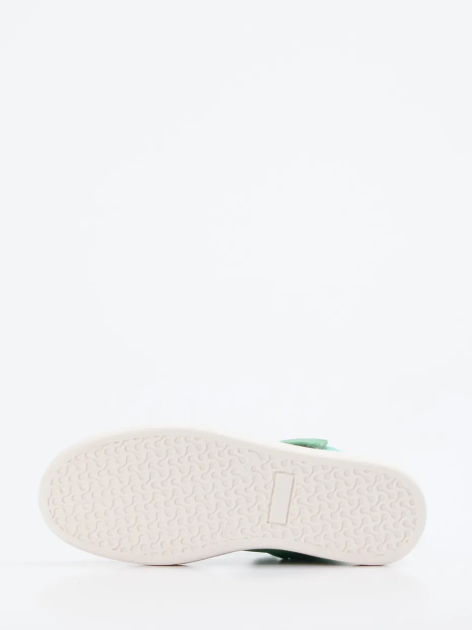 Kinder Bisgaard – High-Top Sneaker aus Kalbleder Mint