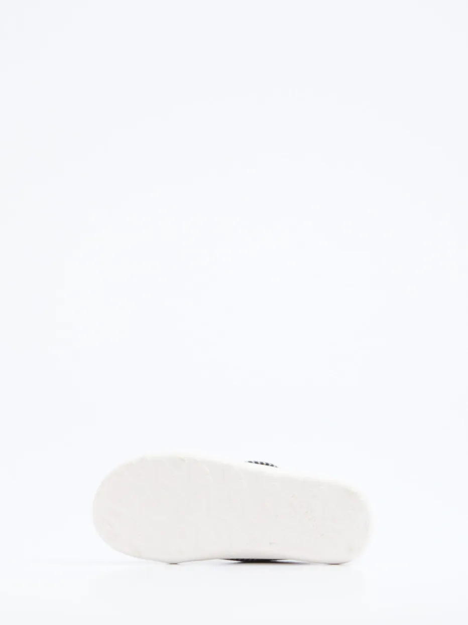 Kinder Bisgaard – Kletthausschuh aus Textil in Dunkel