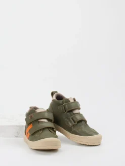 – Klett-Sneaker aus Kalbleder Oliv*Bisgaard Sale