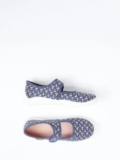 Kinder Bisgaard – Mary Janes aus Textil in Dunkel