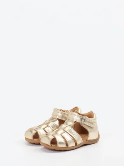 Kinder Bisgaard – Sandalen aus Metallicleder