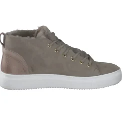 – Sneaker aus Veloursleder mit Lammfellfutter*Blackstone Sale