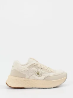 – Chunky Sneaker aus Textil in*Blauer Outlet