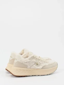 – Chunky Sneaker aus Textil in*Blauer Outlet