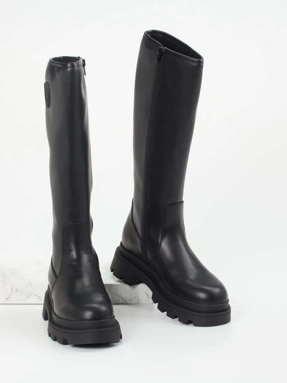 – Chunky Stiefel aus Glattleder*Blauer Online