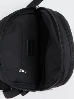 – Mini-Rucksack aus Textil*Blauer New