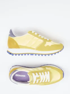 Damen Blauer – Retro-Sneaker aus Veloursleder