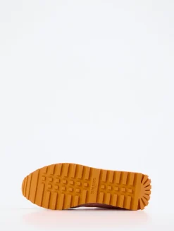 – Retro-Sneaker aus Veloursleder in*Blauer Outlet