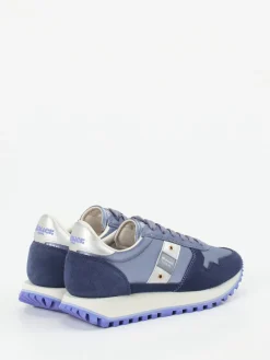 – Sneaker aus Veloursleder Lavendel*Blauer Online
