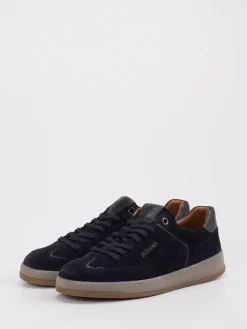 – Sneaker aus Veloursleder Dunkel*Blauer