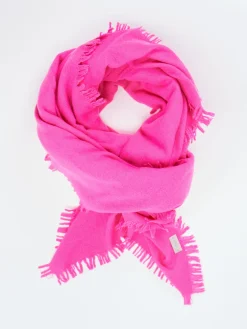 – Fransenschal aus Wolle-Kaschmir in*Blui Clearance