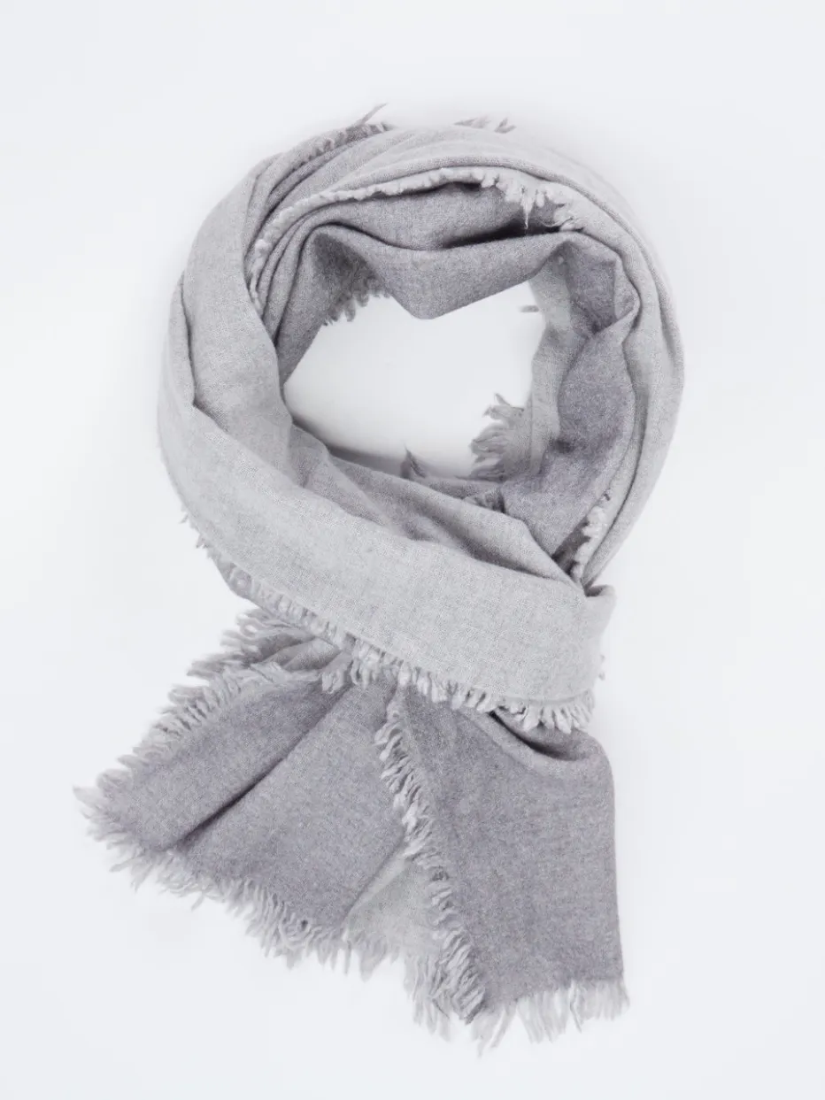 Damen Blui – Webschal aus Wolle-Kaschmir in Hell