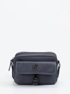 Damen Boss – Crossbody Bag aus recyceltem Textil Dunkel