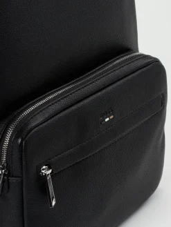 Herren Boss – Daypack aus Textil in Lederoptik