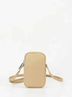 Damen Boss – Handy-Umhängetasche aus Leder in