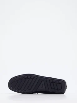 – Loafer aus Veloursleder Dunkel*Boss Clearance