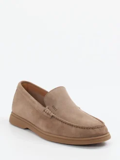 – Loafer aus Veloursleder in Sandbeige*Boss Online