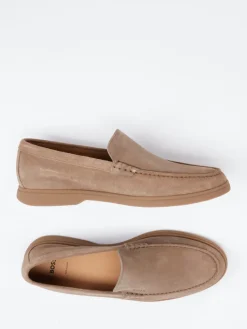 – Loafer aus Veloursleder in Sandbeige*Boss Online