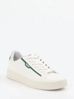 – Low-Top Sneaker aus Kalbleder Off-White*Boss Discount