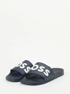 – Pantolette aus Synthetik in Dunkel*Boss Clearance