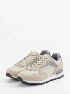 Herren Boss – Retro-Sneaker aus Veloursleder und Mesh