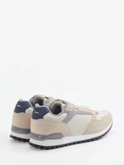 Herren Boss – Retro-Sneaker aus Veloursleder und Mesh