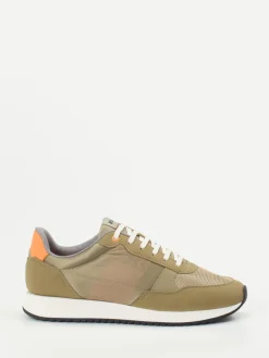 – Retro-Sneaker aus Veloursleder Khaki*Boss Discount