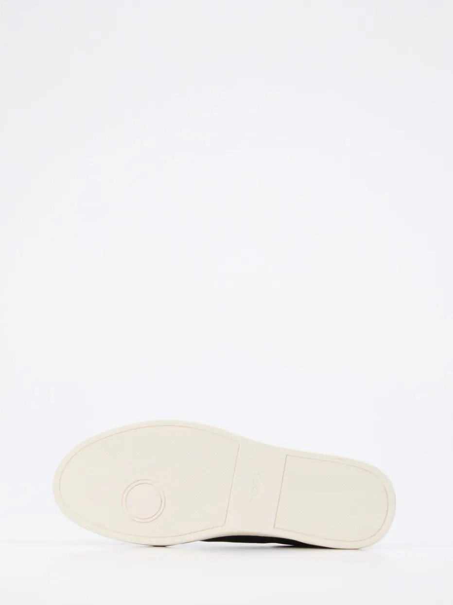 Herren Boss – Sneaker aus Glattleder in Dunkel