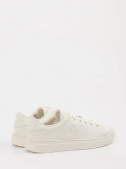 – Sneaker aus Kalbleder in Creme*Boss Online