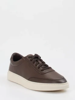 Herren Boss – Sneaker aus Kalbleder in Dunkel