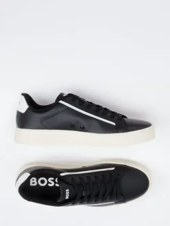Herren Boss – Sneaker aus Kalbleder in