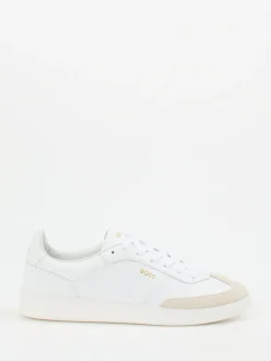 Damen Boss – Sneaker aus Kalbleder in