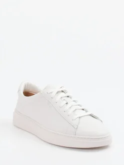 – Sneaker aus Leder in Off-White*Boss