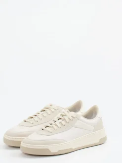 – Sneaker aus Leder in Beige*Boss Clearance