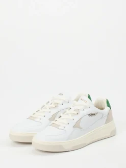 Herren Boss – Sneaker aus Leder in mit Farbdetails