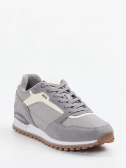 – Sneaker aus Velour/Textil in*Boss