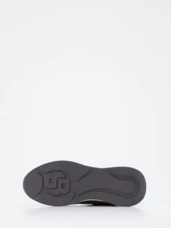 Damen Boss – Sneaker aus Velour/Textil Anthrazit