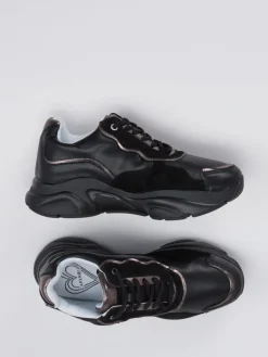 – Chunky Sneaker aus Kalbleder*CAFèNOIR Hot