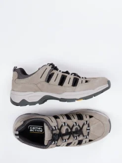 Herren Camel Active – Herrensandale aus Veloursleder