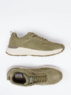 – Outdoor-Sneaker aus Nubukleder oliv*Camel Active Discount