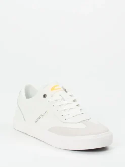 Herren Camel Active – Sneaker aus Kalbleder Off-White