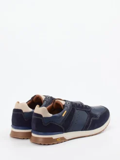 Herren Camel Active – Sneaker aus Kalbleder in Marine
